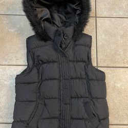 Black Puffer Vest Womens 