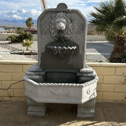 New Water Fountain Made Out Of Cement Perfect Gift 