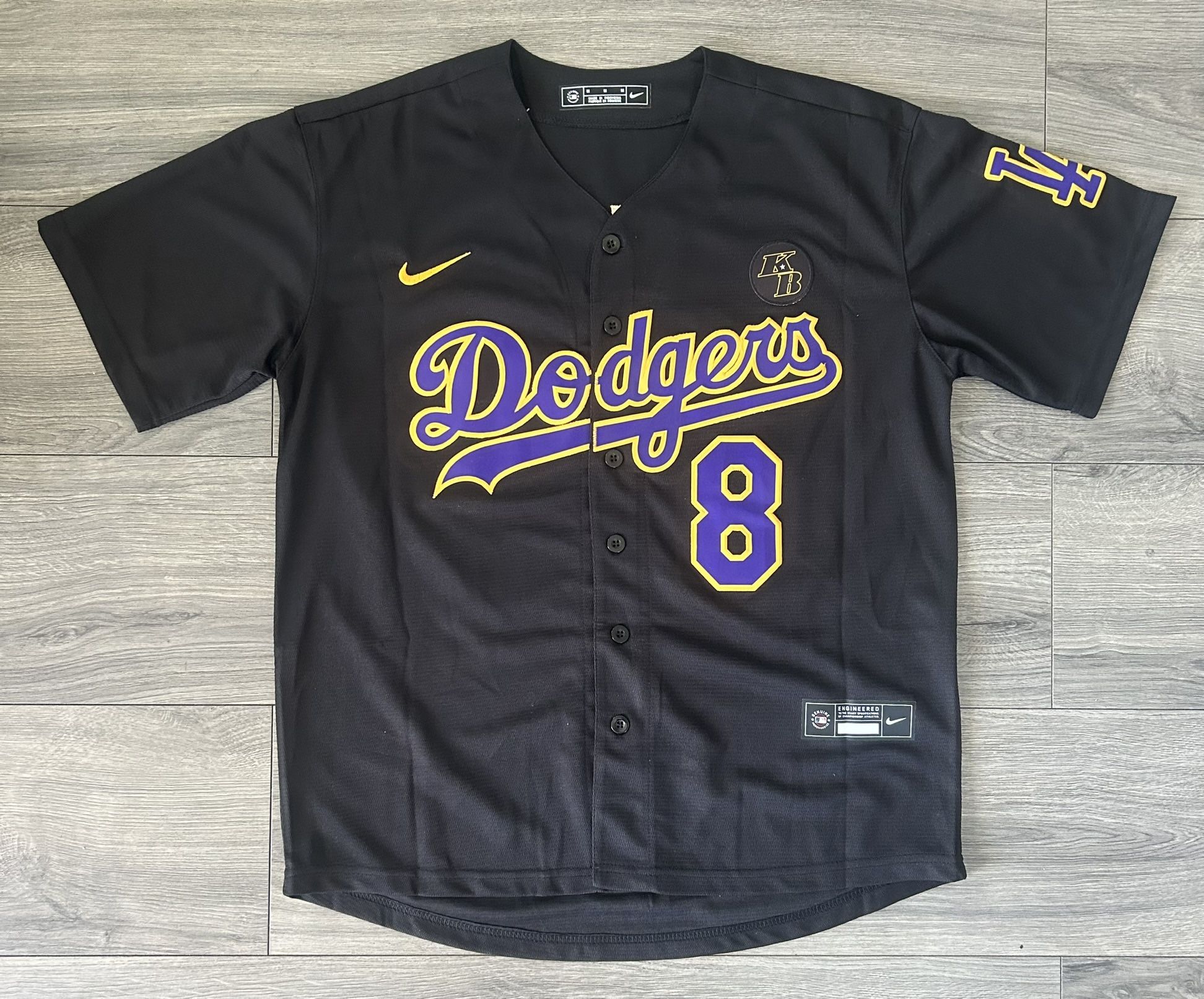Los Angeles Dodgers Kobe Baseball Jersey