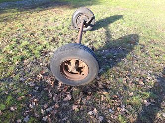 Heavy Duty Trailer Axle With Electric Brakes