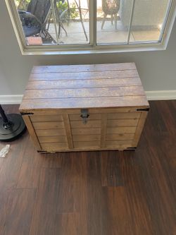 wooden chest