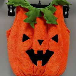 Baby Pumpkin Costume 12-18 Months Old