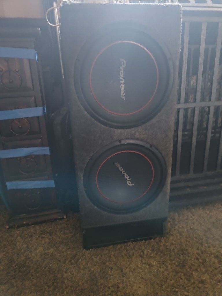 2 12inch Subwoofers