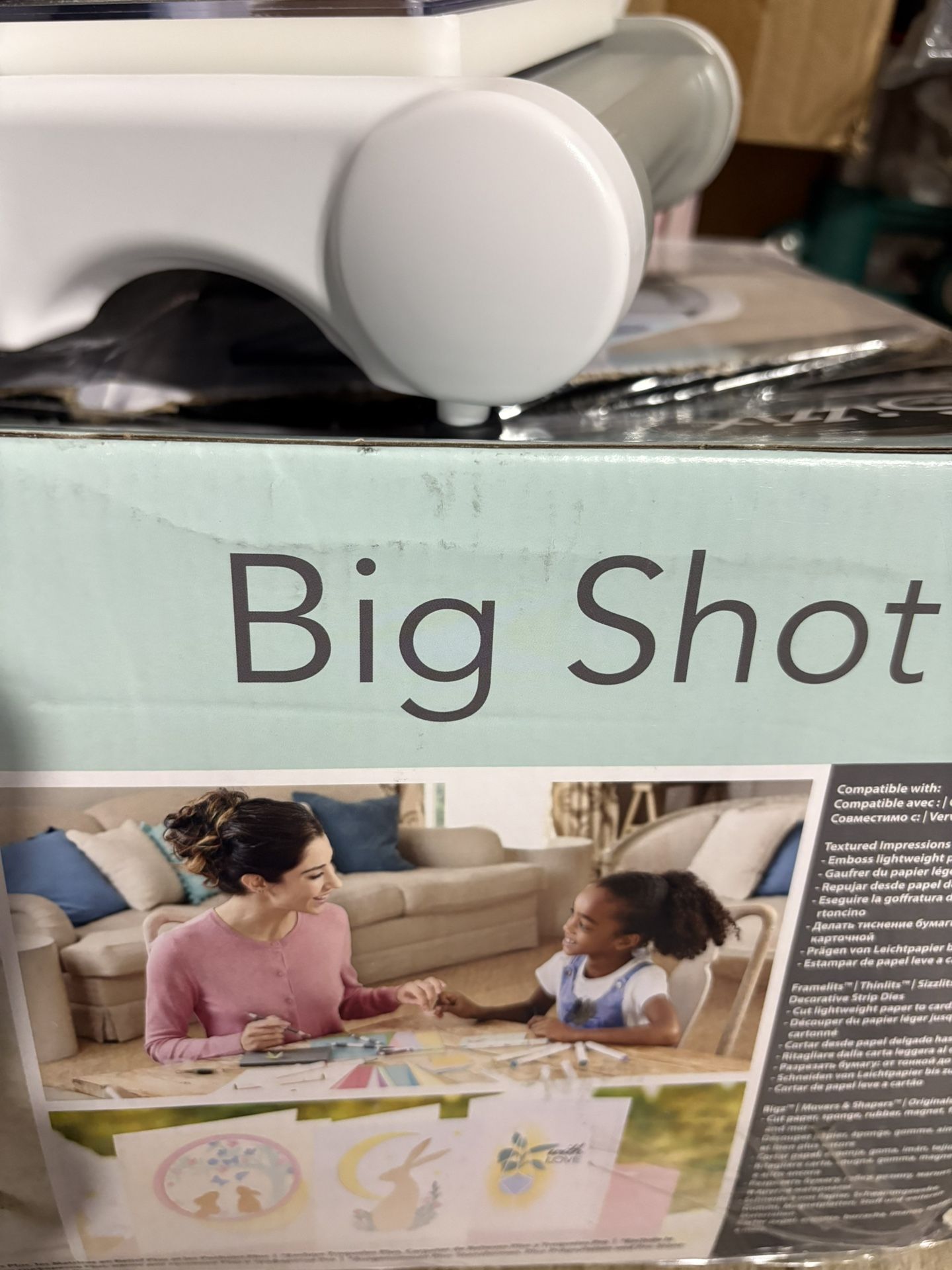 Sizzix Big Shot 6’’ Die Cutting Machine Troqueleadora