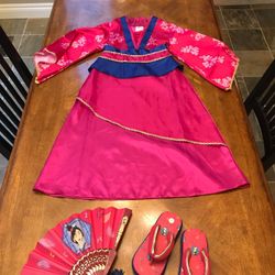 Disney Mulan Costume S 6/6x
