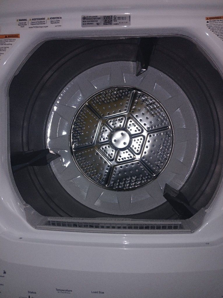 GE Stackable Electrónico 220v Lavadora Y Secadora Super