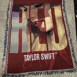 Taylor Swift “Red” Album Blanket