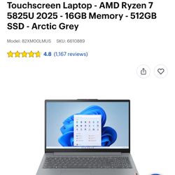 Lenovo - IdeaPad Slim 3 Laptop 