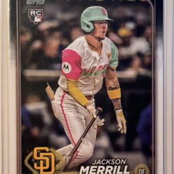 2024 Topps Updated Series Original Rookie Jackson Merrill
