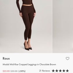 Oh Polly Brown Leggings New