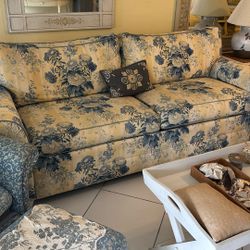 Floral Couch