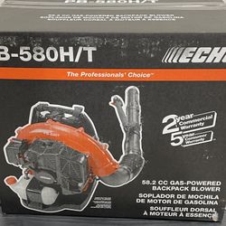  Backpack Blower     Echo PB 580 H/T