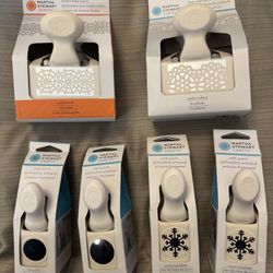 6 NIB Martha Stewart Paper Punches