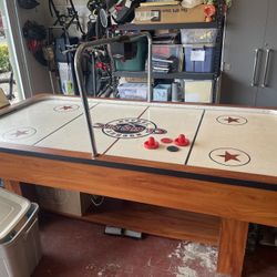 Air hockey table 
