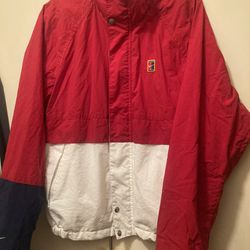 Vintage 90s Nike windbreaker jacket 3 tones color size m