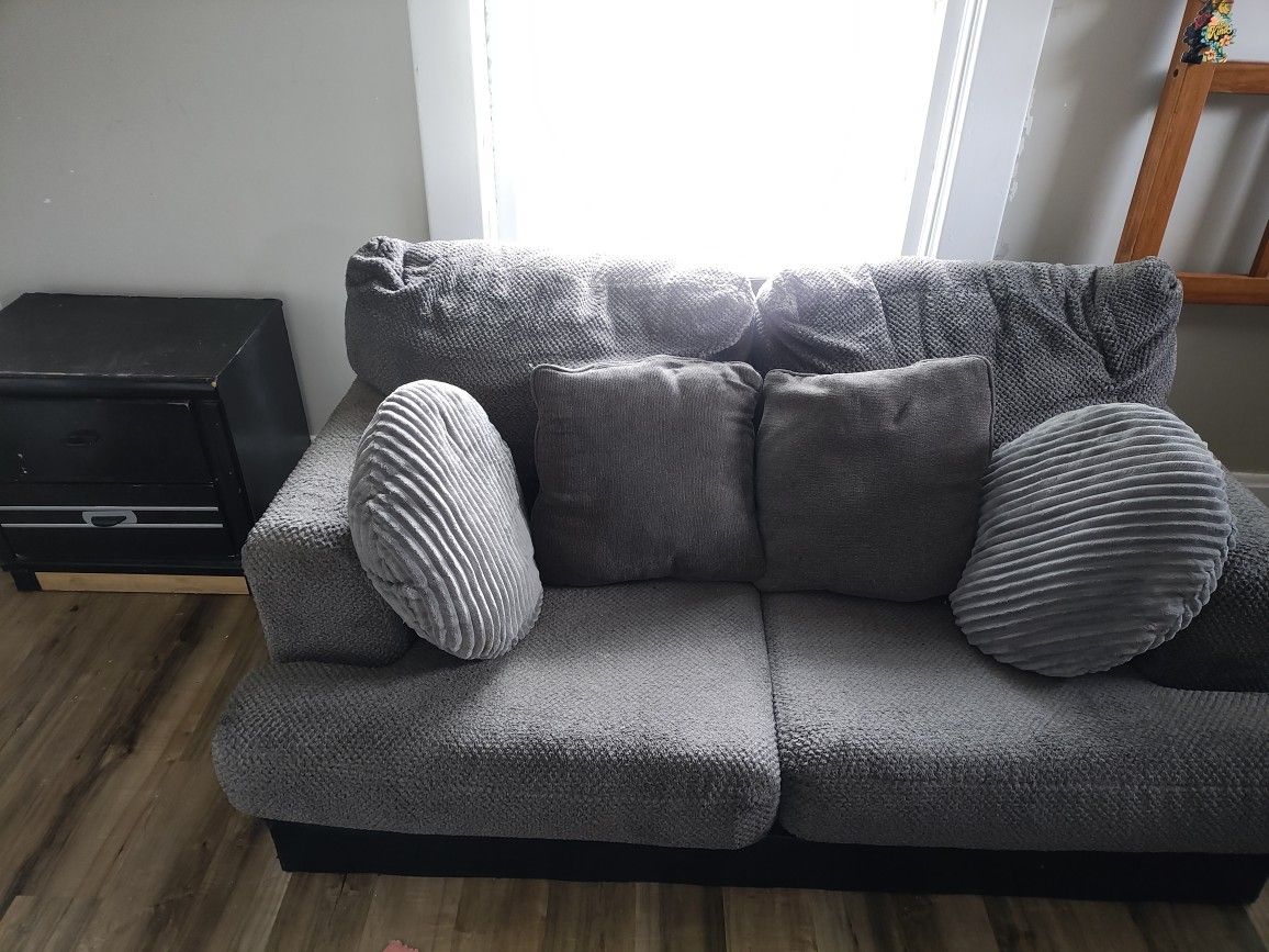 Love-seat And Night-stand