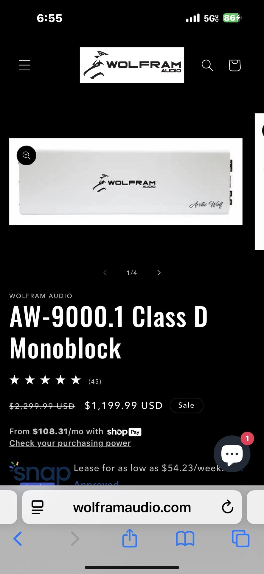Wolfram Amplifier