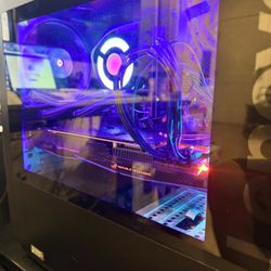 Liquid Water Cool Gaming PC i7 8700k gtx1080 32gb ram 512gb + 1tb