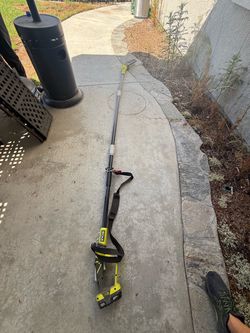 RYOBI 18V Cordless Pole Saw with Battery –