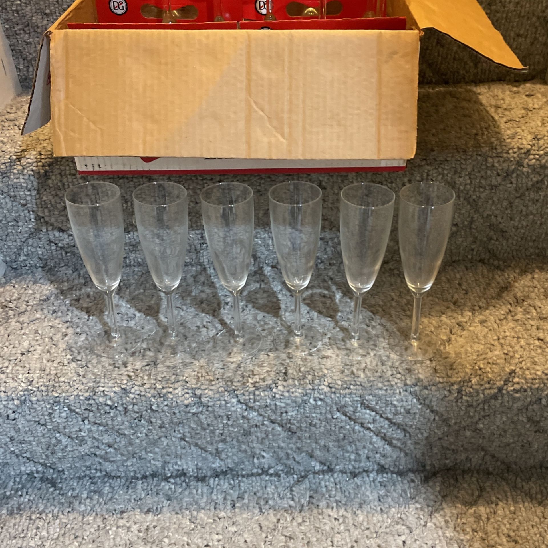 Champagne Glasses 17 - New- $20