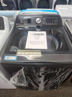 Profile 5.4 cu. ft. High-Efficiency Smart Top Load Washer in Diamond Gray with Quiet Wash Dvnamic Balancing Technology