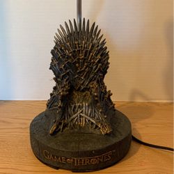 Game Of Thrones Iron Throne Desk Lamp Harp and shade are not included  A19