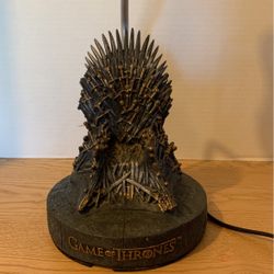 Game Of Thrones Iron Throne Desk Lamp Harp and shade are not included  A19