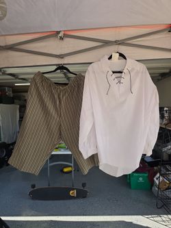 XL Pirate Shirt and Pants