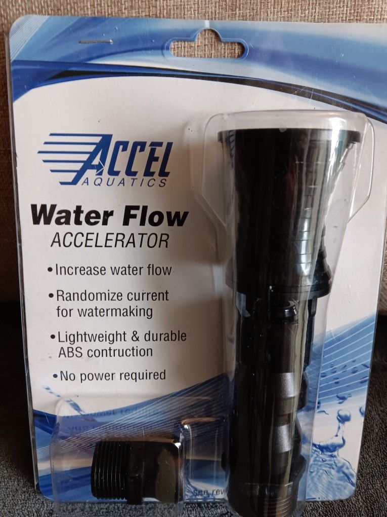 Canister Filter Water Flow Accelerator