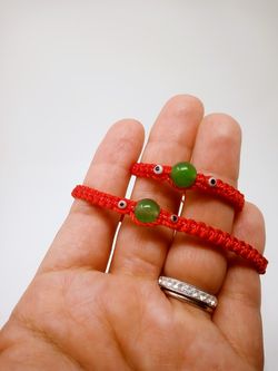 Red proteccion bracelets. Good health