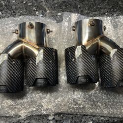 BMW M340i M240i M440i Quad Exhaust Tips (NEW)