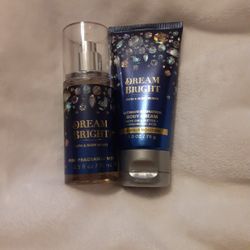 Bath & Body Works Dream Bright Mini 2PC SET 
