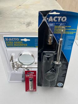 X-Acto Precision and Hot Knife /  X-Tra Hands with Magnifier
