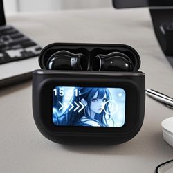 ANC Active Noise Cancellation Wireless
Earphone Touch Screen Bluetooth 5.3 TWS Earbuds
Stereo Space Audio HIFI Headphone