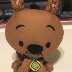 Scooby doo plush keychain
