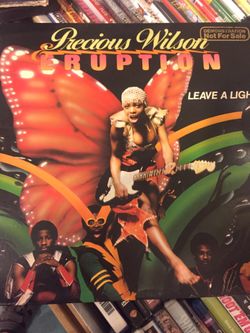 Precious Wilson Eruption- leave a light lp