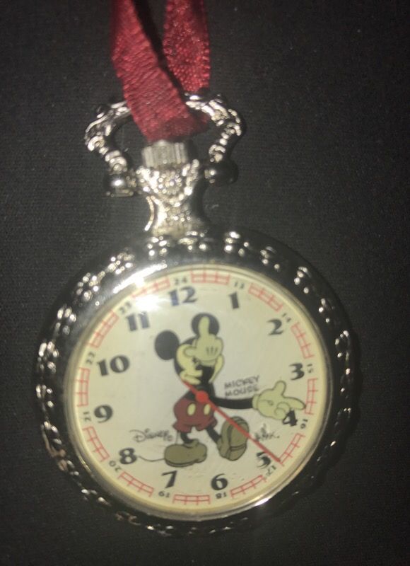 Hallmark Disney Mickey Mouse pocket watch