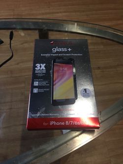 iPhone 6-7-8 lifetime warranty Tempered glass