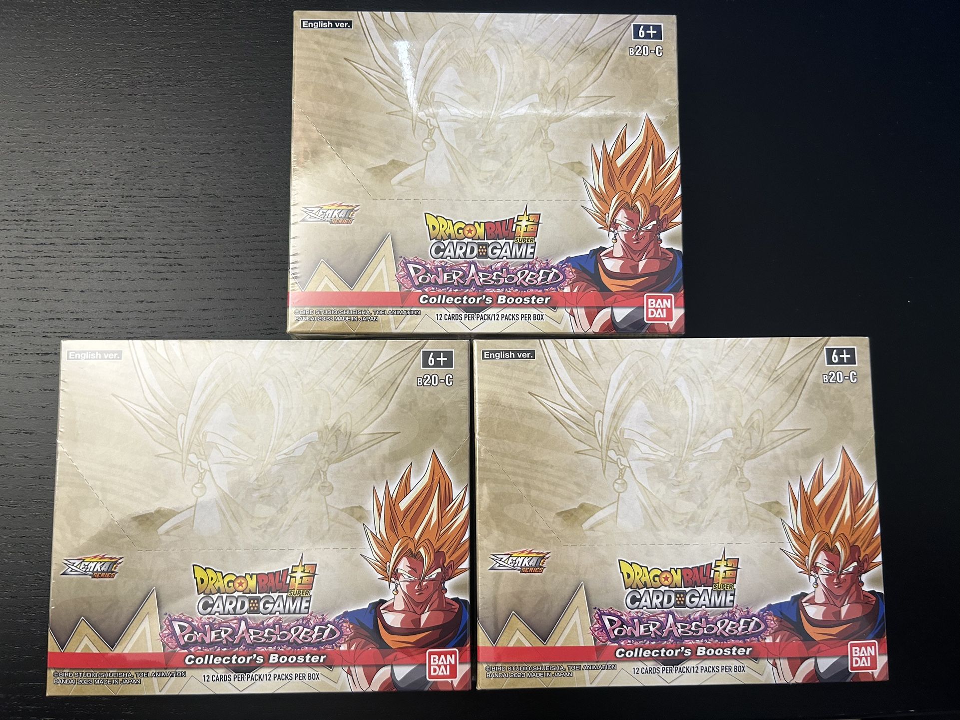 power absorbed booster box Dragon Ball Super Zenkai Series Power Absorbed Booster Box main image 0