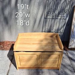 Wooden Toy Box