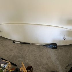 BIG Paddle Board + Paddle + Life Jacket