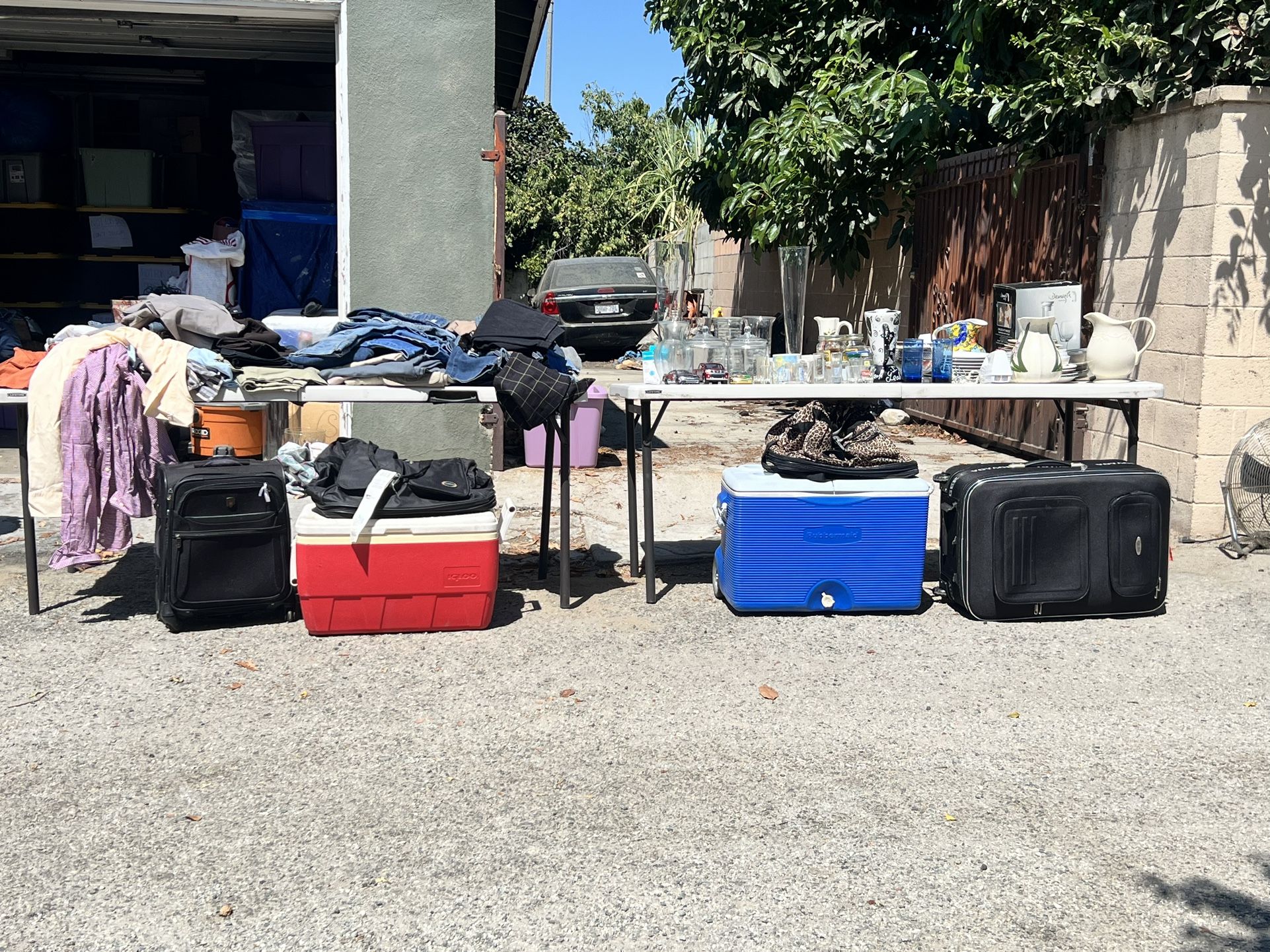 Clothes, DVD, Glassware And Much More