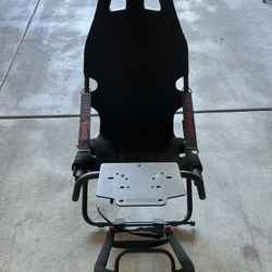 Playseat Challenge Racing Simulator Cockpit Foldable & Adjustable | for High Performance Sim Racing | Compact & Flexible | Supports All Steering Wheel