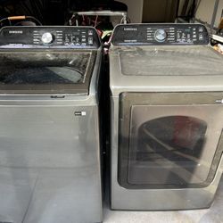 Samsung Washer And Electric Dryer 