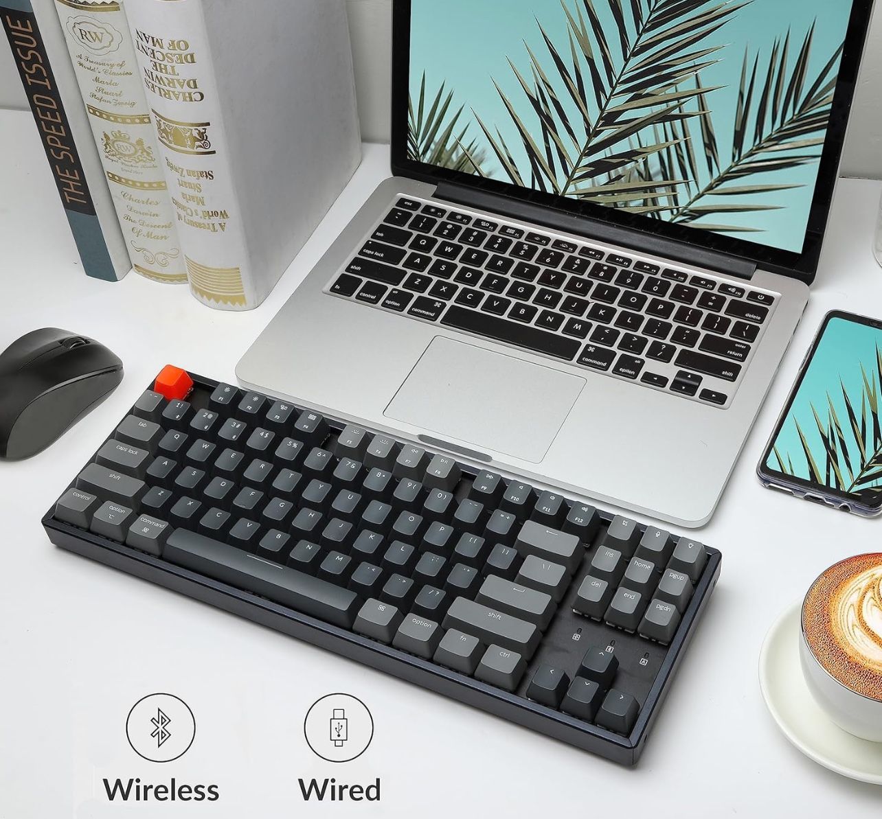 Mechanical Keyboard (Hot-swappable) K8