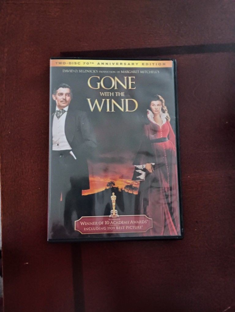 3/$10 ⭐ Gone With The Wind DVD