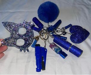 Blue Bling Purse Accessories