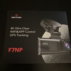 Red tiger Car Dash Cam