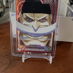 Edward Newgate alt art leader one piece card game