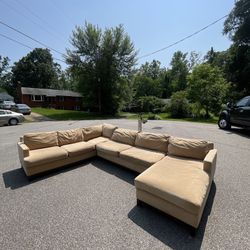 Free Delivery! Rowe Furniture Sectional Sofa! 